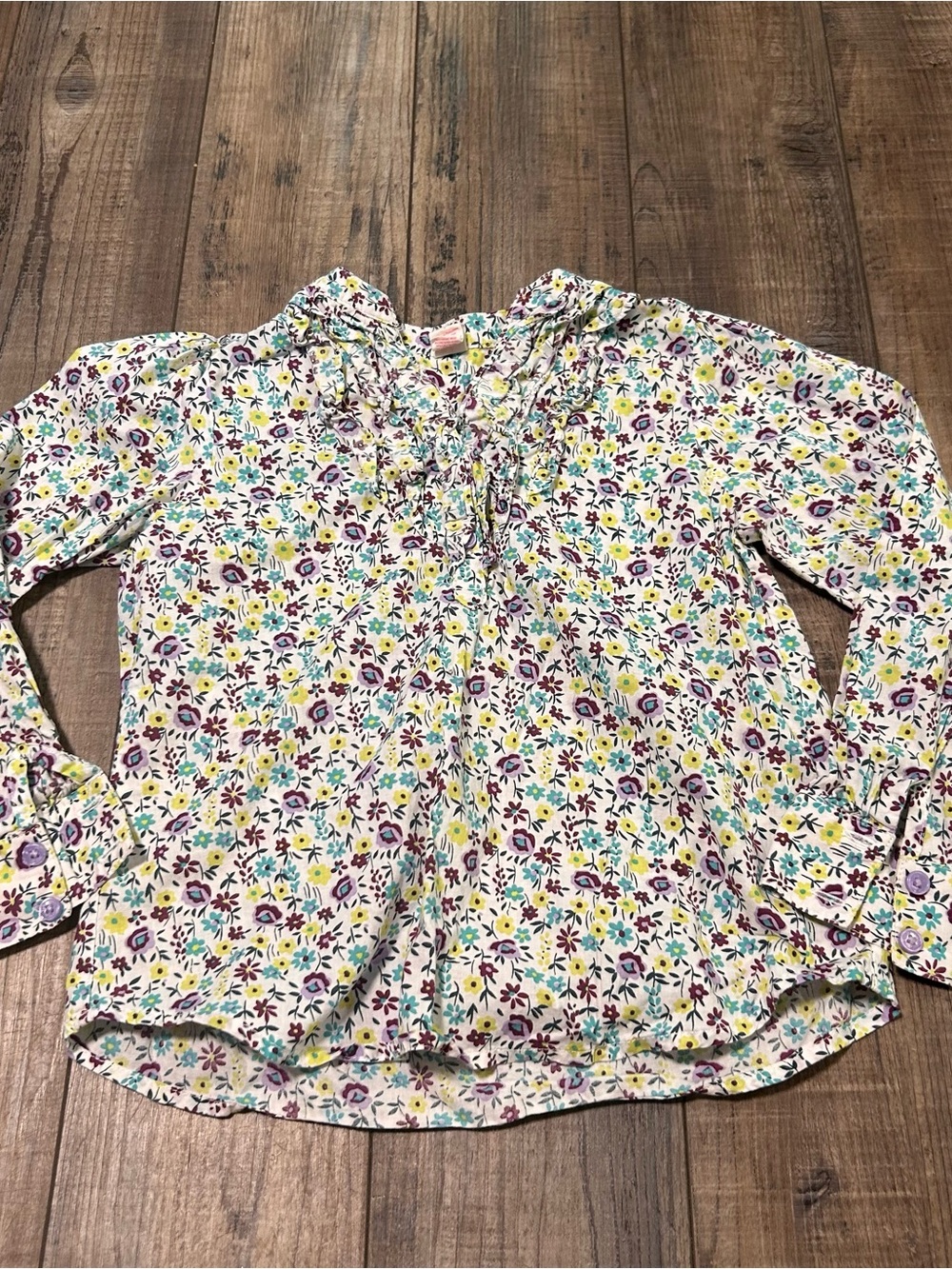 Oshkosh‎ Floral Blouse Top Girls Size 5